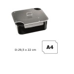 Καπάκι Open διάφανο Α4 29.5x22 ICS-102.0032