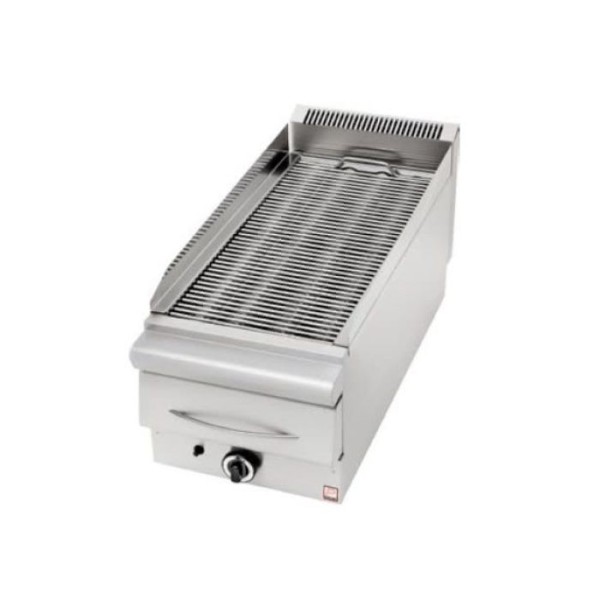 Γκριλ-σχάρα αερίου μονή επιτραπέζια ΣΕΙΡΑ 70 40Χ70Χ34 εκ PN-GS 170 2000