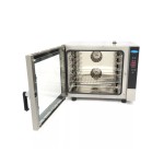 Φούρνος συνδυασμένου ατμού - Χωράει 6 δίσκους (1/1 GN / 60 x 40 cm) - Ψηφιακή οθόνη - 400V MAX-08500209