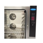 Φούρνος συνδυασμένου ατμού - Χωράει 6 δίσκους (1/1 GN / 60 x 40 cm) - Ψηφιακή οθόνη - 400V MAX-08500209