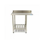 Τραπέζι πλυντηρίου πιάτων με πλάτη 70x75cm Αριστερό MAX-09201029