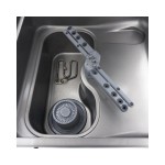 Πλυντήριο πιάτων καμπανα - 50x50cm - Με αντλίες αποστράγγισης, λαμπρυντικού και σαπουνιού - 400V MAX-09240080