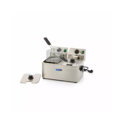 Φριτέζα 2 x 4L - Διπλό καλάθι MAX-09300411