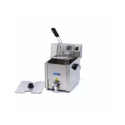 Φριτέζα 8L με βρύση αποστράγγισης MAX-09300415