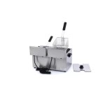 Φριτέζα 2 x 8L με βρύση αποστράγγισης - Διπλό καλάθι MAX-09300416