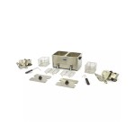 Φριτέζα 2 x 8L με βρύση αποστράγγισης - Διπλό καλάθι MAX-09300416