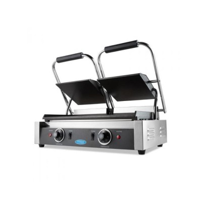 Τοστιέρα διπλής λείας σχάρας 2x22cm MAX-09300437