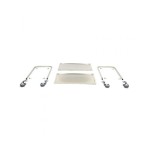 Καροτσάκι Μεταφοράς από ανοξείδωτο χάλυβα με 2 ράφια MAX-09300545