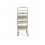 Καροτσάκι δίσκων Bakery norm Χωράει 16 δίσκους 60x40cm MAX-09300548