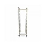 Καροτσάκι δίσκων Bakery norm Χωράει 16 δίσκους 60x40cm MAX-09300548