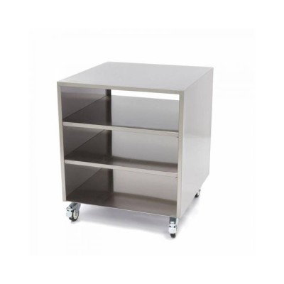 Ανοξείδωτο τραπέζι μηχανών Κινητό 60x60cm MAX-09300780