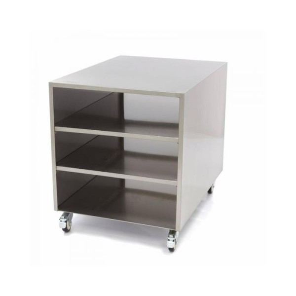 Ανοξείδωτο τραπέζι μηχανών Κινητό 60x80cm MAX-09300785