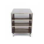 Ανοξείδωτο τραπέζι μηχανών Κινητό 60x80cm MAX-09300785