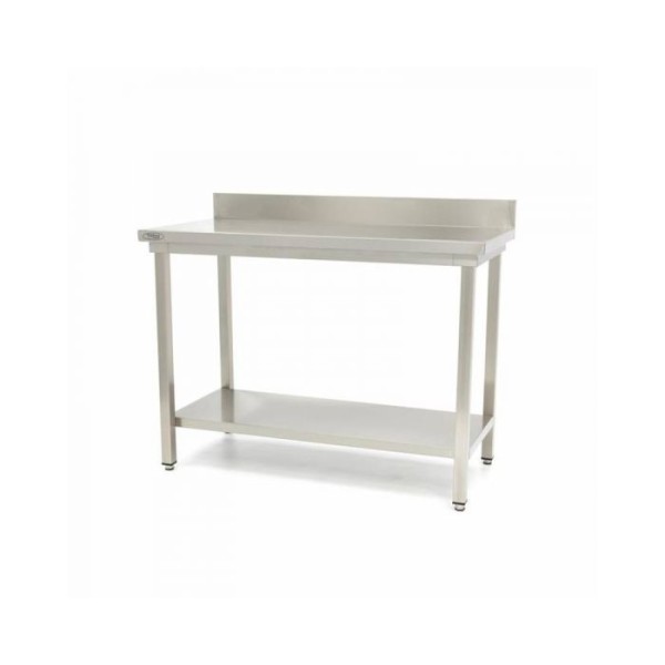 Τραπέζι από ανοξείδωτο χάλυβα με πλάτη 180x60cm με ρυθμιζόμενο ύψος MAX-09300992