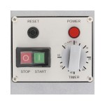 Επαγγελματικό ζυμωτήριο ηλεκτρικό επιτραπέζιο (σπιραλ) 8 ΛΙΤΡΩΝ Ασημί 30,2X49,5X38,5 εκ MAX-09361002