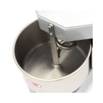 Επαγγελματικό ζυμωτήριο ηλεκτρικό επιτραπέζιο (σπιραλ) 8 ΛΙΤΡΩΝ Ασημί 30,2X49,5X38,5 εκ MAX-09361002