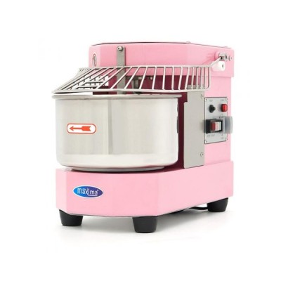 Επαγγελματικό ζυμωτήριο ηλεκτρικό επιτραπέζιο (σπιραλ) 8 ΛΙΤΡΩΝ Ροζ 30,2X49,5X38,5 εκ MAX-09361012