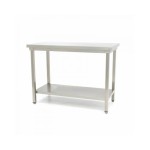 Τραπέζι από ανοξείδωτο χάλυβα 160x70cm Ρυθμιζόμενο ύψος MAX-09364015