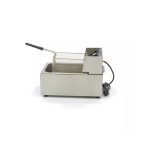 Φριτέζα ηλεκτρική μονή επιτραπέζια 6L 28χ44χ31.5 MAX-09364950