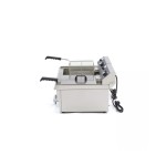 Φριτέζα ηλεκτρική επιτραπέσια 2 x 16L με βρύση αποστράγγισης - Διπλό καλάθι 68.6Χ53Χ38.5 MAX-09365011