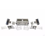 Φριτέζα ηλεκτρική επιτραπέσια 2 x 16L με βρύση αποστράγγισης - Διπλό καλάθι 68.6Χ53Χ38.5 MAX-09365011