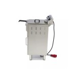 Φριτέζα ηλεκτρική επιδαπέδια 16L με βρύση αποστράγγισης και ντουλάπι 36X53X91 MAX-09365155