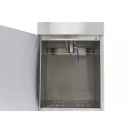 Φριτέζα ηλεκτρική επιδαπέδια 16L με βρύση αποστράγγισης και ντουλάπι 36X53X91 MAX-09365155