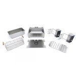 Φριτέζα ηλεκτρική επιδαπεδια 15L με ενα καδο 57χ44χ31.5 MAX-09365210