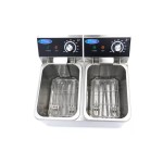 Φριτέζα ηλεκτρική επιτραπέζια διπλή 2 x 4L - Διπλό καλάθι 45Χ38.5Χ31.5 MAX-09365212