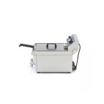 Φριτέζα ηλεκτρική επιτραπέζια 10L με βρύση αποστράγγισης 28Χ50Χ35 MAX-09365228