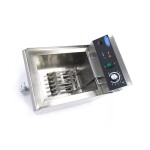 Φριτέζα ηλεκτρική επιτραπέσια 13L με βρύση αποστράγγισης 331χ49χ36 MAX-09365230