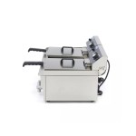 Φριτέζα ηλεκτρική επιτραπέσια 2 x 13L με βρύση αποστράγγισης - Διπλό καλάθι 63Χ49Χ36 MAX-09365231