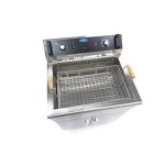 Φριτέζα ηλεκτρική επιδαπέδια 30L με βρύση αποστράγγισης και ντουλάπι MAX-09365232