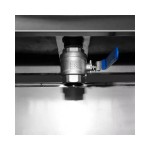 Φριτέζα ηλεκτρική με βρύση αποστράγγισης 45L επιδαπέδια - 400V MAX-09365234