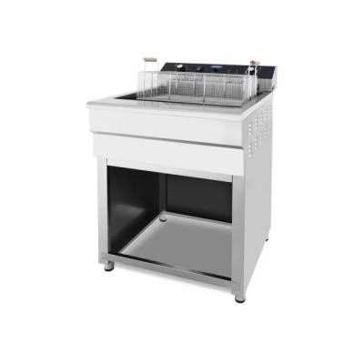 Φριτέζα ηλεκτρική με βρύση αποστράγγισης 45L επιδαπέδια - 400V MAX-09365234