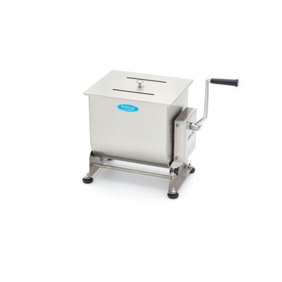 Ζυμωτήριο κρεάτων χειροκίνητο ενός άξονα 20 λιτρων (16kg) - Ανακλινόμενος κάδος 45χ30χ42 MAX-09368011