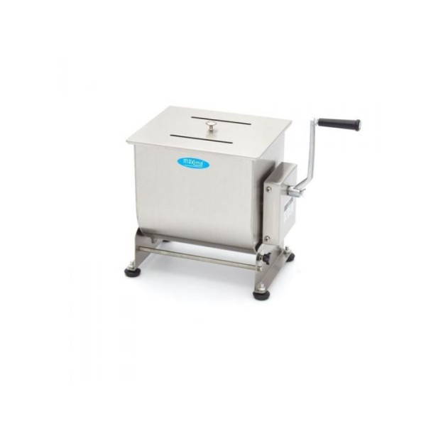 Ζυμωτήριο κρεάτων χειροκίνητο ενός άξονα 20 λιτρων (16kg) - Ανακλινόμενος κάδος 45χ30χ42 MAX-09368011