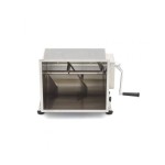 Ζυμωτήριο κρεάτων χειροκίνητο ενός άξονα 30 λίτρων (25kg) - Ανακλινόμενος κάδος 48χ33χ42 MAX-09368012