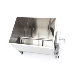 Ζυμωτήριο κρεάτων χειροκίνητο ενός άξονα 50 λίτρων (43kg) - Ανακλινόμενος κάδος 53χ33χ46 MAX-09368014