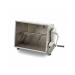 Ζυμωτήριο κρεάτων χειροκίνητο ενός άξονα 60 λίτρων (55kg) - Ανακλινόμενος κάδος 57χ35χ48 MAX-09368015