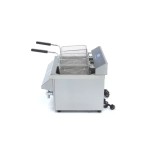 Φριτέζα ηλεκτρικη επιτραπεζια 2 x 8L με βρύση αποστράγγισης - Επαγωγή - Διπλό καλάθι 58χ50χ41 MAX-09371095