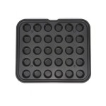 Στρογγυλή φόρμα για βαφλες 44/32mm 30 τεμαχίων MAX-09374311