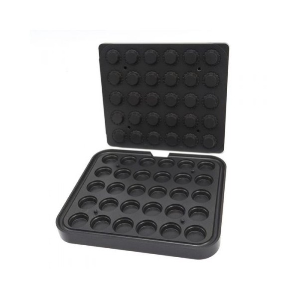 Στρογγυλή φόρμα για Βάφλες 49/38mm 30 τεμαχίων MAX-09374313