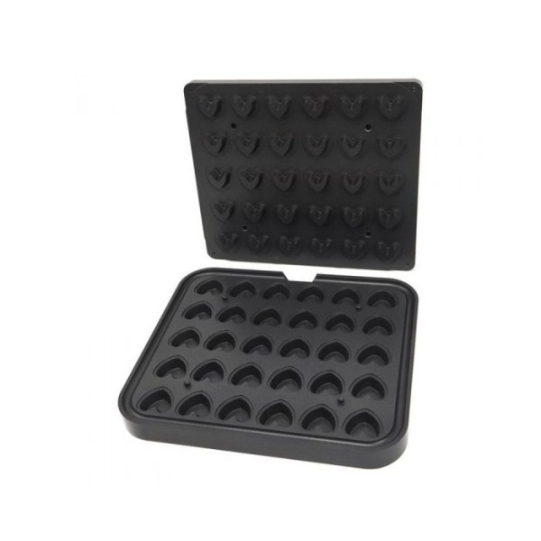 Φόρμα για Βάφλες σε σχήμα καρδιάς 30 τεμαχίων MAX-09374319