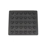 Φόρμα για Βάφλες σε σχήμα καρδιάς 30 τεμαχίων MAX-09374319