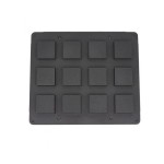 Τετράγωνη φόρμα για βαφλες 72/62 mm 12 τεμαχίων MAX-09374324