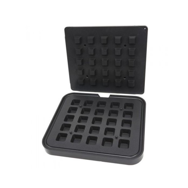 Τετράγωνη φόρμα για βάφλες 39/29mm 25 τεμαχίων MAX-09374325