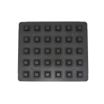 Τετράγωνη φόρμα για βάφλες 41/23 mm 30 τεμαχίων MAX-09374326