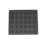 Τρίγωνη φόρμα για βαφλες 30 τεμαχίων MAX-09374328