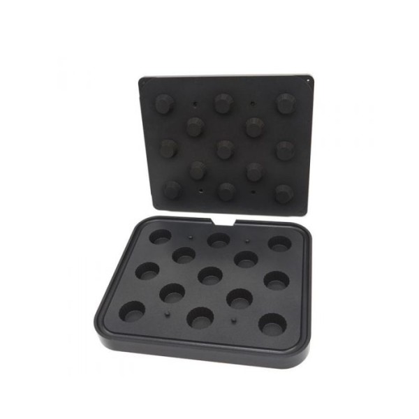 Φόρμα για Βάφλες κυματιστή 48/36 mm 13 τεμάχια MAX-09374329